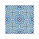image 1 of Floral And Geometric Embellished Tiles Splash Back | White