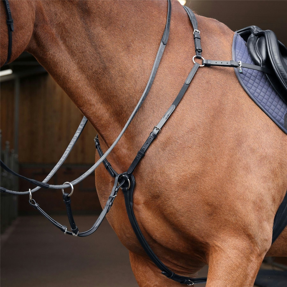 image 1 of Velociti Rapida Elastic Breastplate Brown | Size: X-Full
Colour: H.Brown