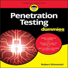Penetration Testing For Dummies Paperback Book