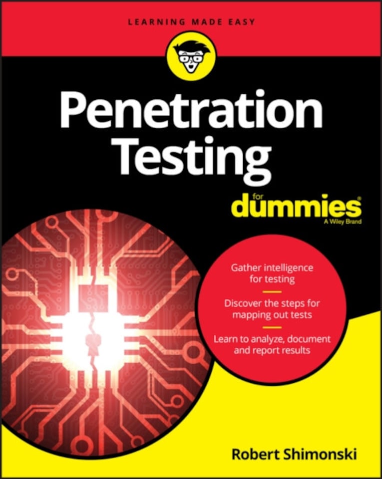 Penetration Testing For Dummies Paperback Book
