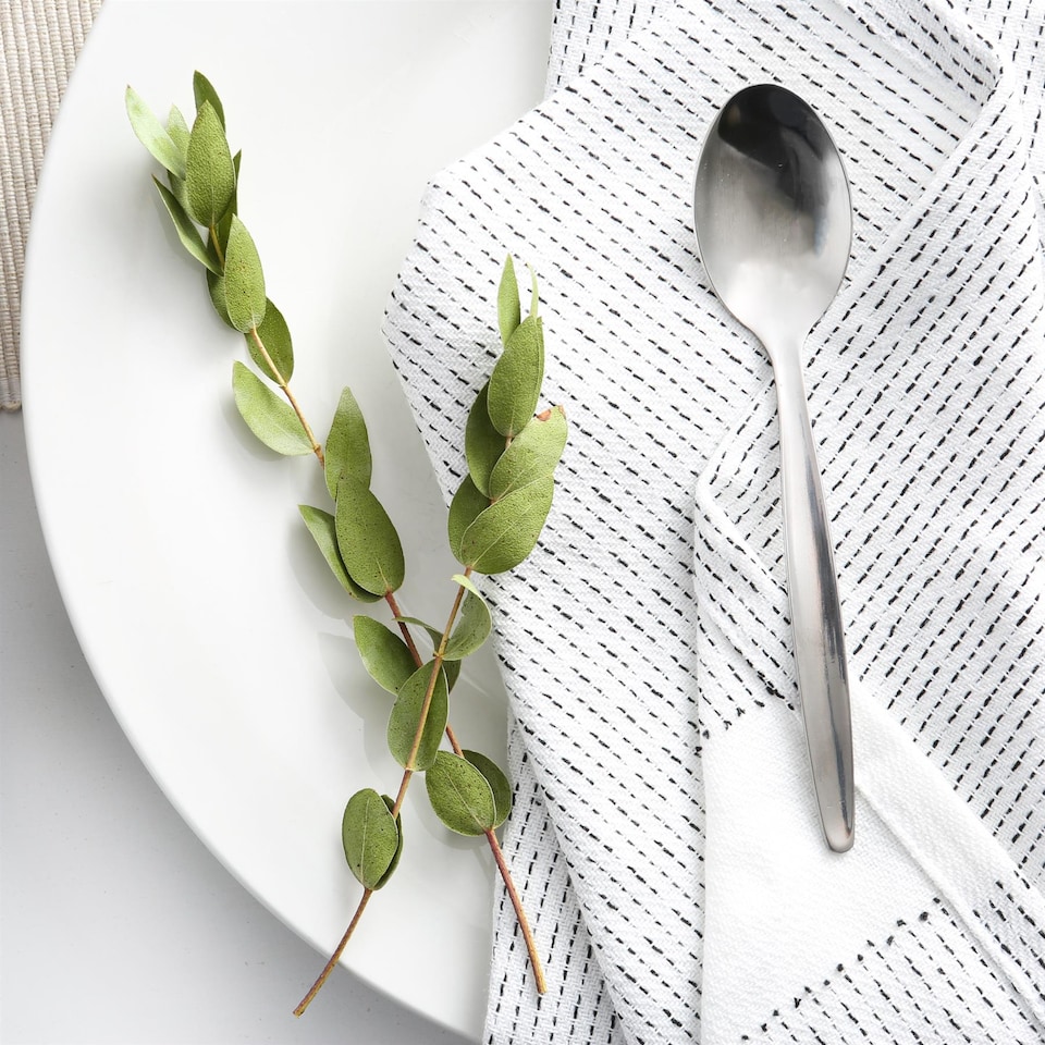 image 1 of Argon Tableware Economy Stainless Steel Teaspoons - 13.5cm - Pack of 12