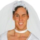 image 3 of Fancy Dress Adult Male Bride - L