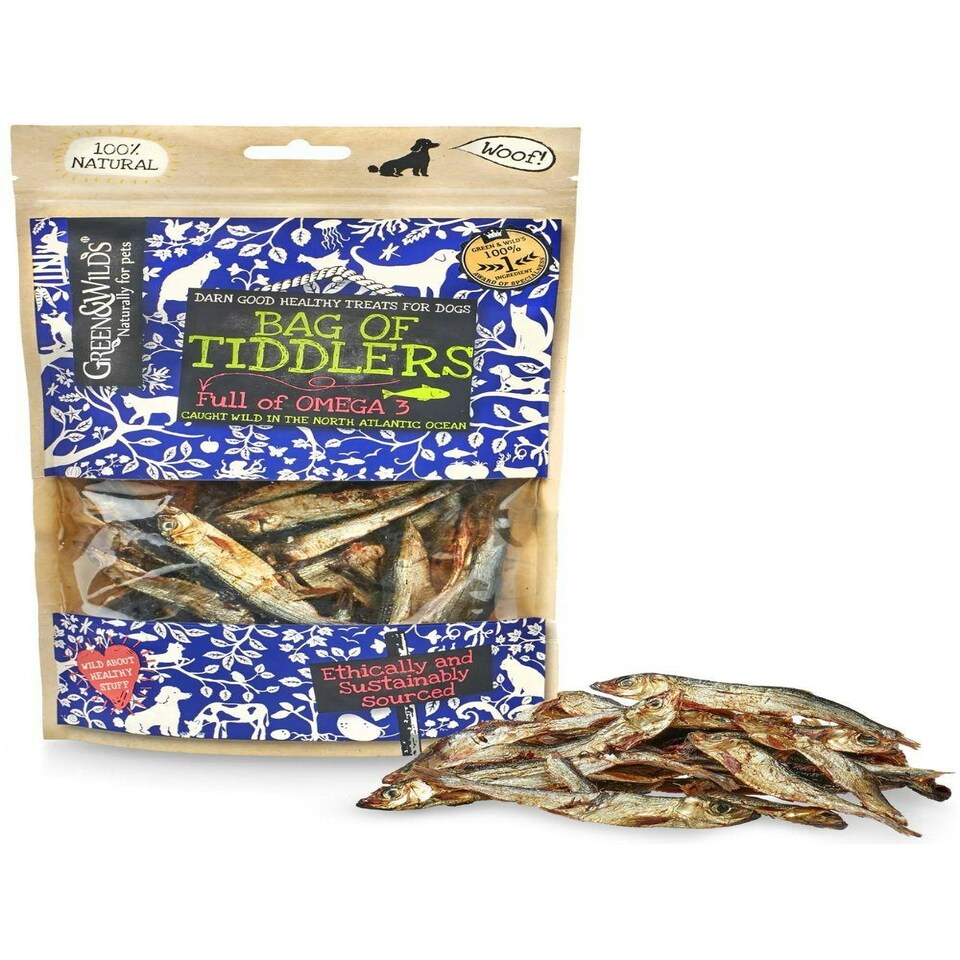 image 1 of Green & Wilds Bag of Tiddlers Dog Treat 75g