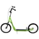 image 8 of HOMCOM 90-96cm Kids Kick Scooter w/ Adjustable Handlebar Inflatable Wheels Green