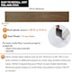 image 6 of NOVECRAFTO Self Adhesive Vinyl Floor Planks – Peel & Stick Flooring – Brown Wood Effect – Easy DIY Installation – Durable & Waterproof Tiles Brown | 2.78 sqm 