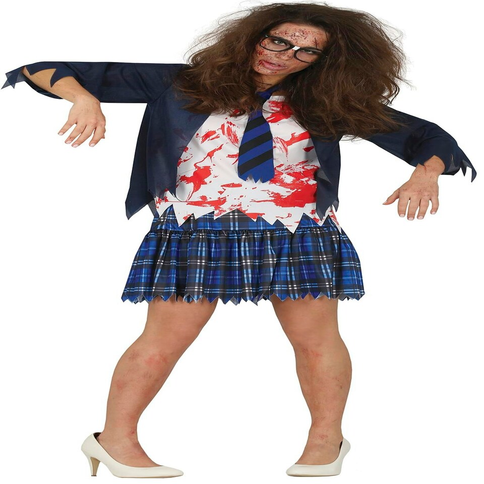 image 1 of Fancy Dress Adult Dead High Schooler - M
