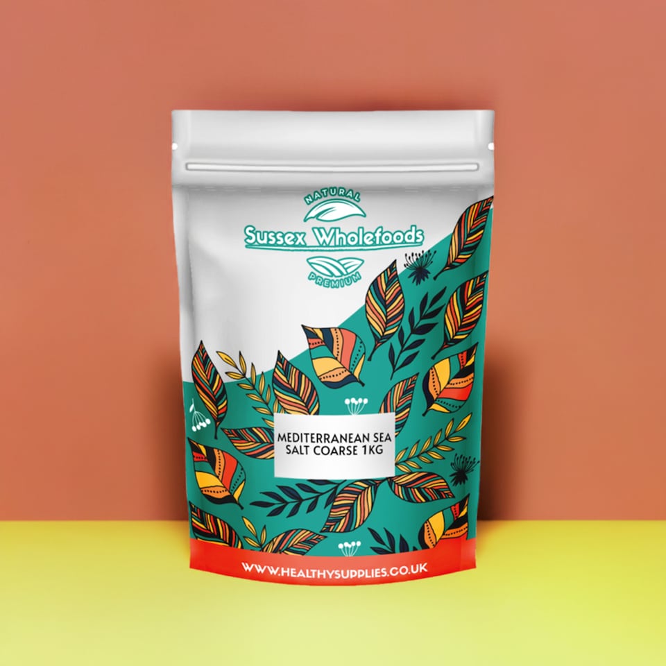 image 1 of Mediterranean Sea Salt Coarse 1kg (Sussex Wholefoods)