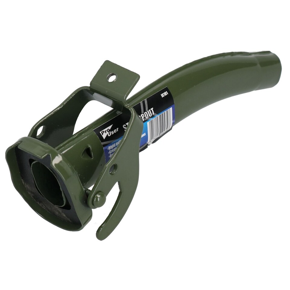 image 1 of Flexible Metal Jerry Can Pouring Steel Spout Nozzle Funnel Fuels Petrol Diesel Oil