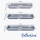 image 7 of BetterWare Essentials Non-Stick 3 Piece Baking Tray Set