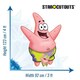 image 3 of Patrick Star (SpongeBob SquarePants) Lifesize Cardboard Cutout 123cm