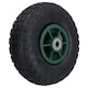 image 6 of 10 Inch Pneumatic Wheel For Sack Truck Carts Wheelbarrows 16mm Bore 4pc