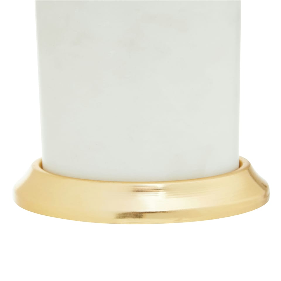 image 1 of Mako White Marble Lotion Dispenser