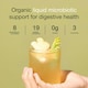 image 2 of Nuzest Inner Biome Blend – Digestive Health & Microbiome Support – 8 Microbiotic Cultures, 19 Fermented Herbs - Gut Health - Vegan - Ginger