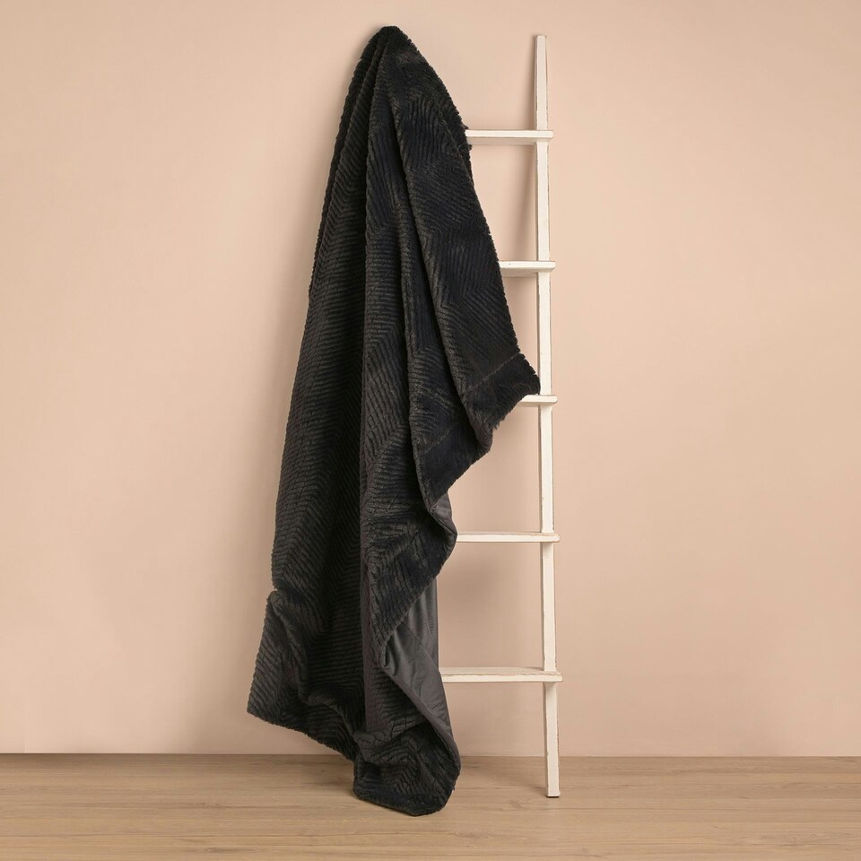image 1 of Hestia Graphite Grey Throw