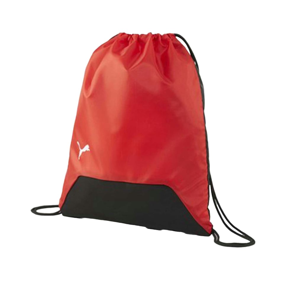 image 1 of Puma TeamGoal Gym Drawstring Bag - Red/Black - One Size Red | One Size