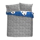 image 4 of Bedlam Football Duvet Cover Set Blue