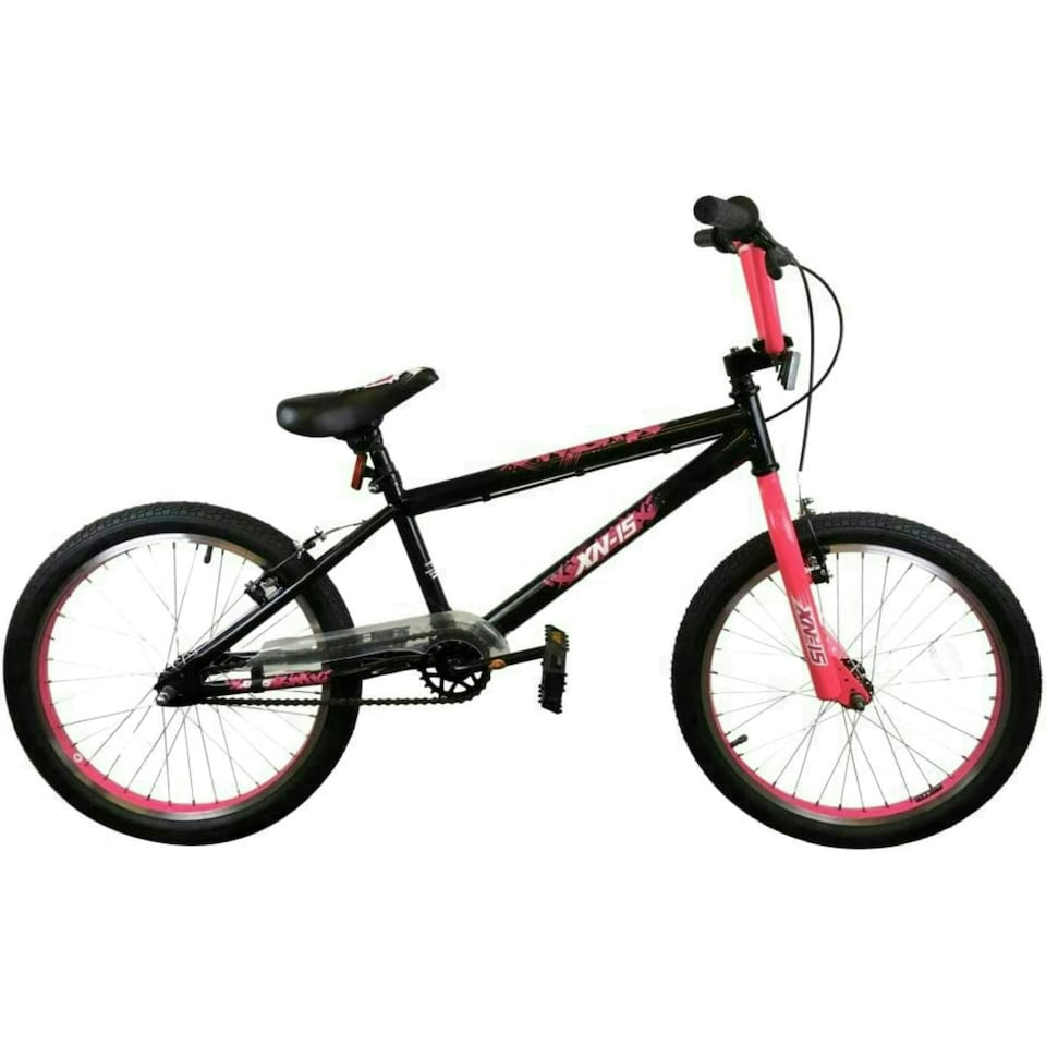 image 1 of XN-15 20" Kids BMX Single Speed - Black/Pink