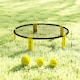 image 3 of SPORTNOW Spike Ball Set, Mini Beach Games Set with Net, 3 Balls and Pump