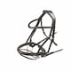 image 2 of Shires Velociti Dressage Bridle with Flash Black | Size: Cob
Colour: Black