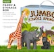 image 3 of Learning Minds Set of 8 Jumbo Jungle Animal Figures - Toy Zoo Animals For Toddlers