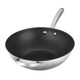 image 1 of Prestige Scratch Guard Wok Pan Stainless Steel Modern Induction Fry Pan - 29 cm