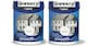 image 1 of Leyland Granocryl Smooth Masonry Paint - Brilliant White - 5L - Pack of 2
