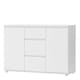 image 2 of Nova Sideboard 3 Drawers 2 Doors in White