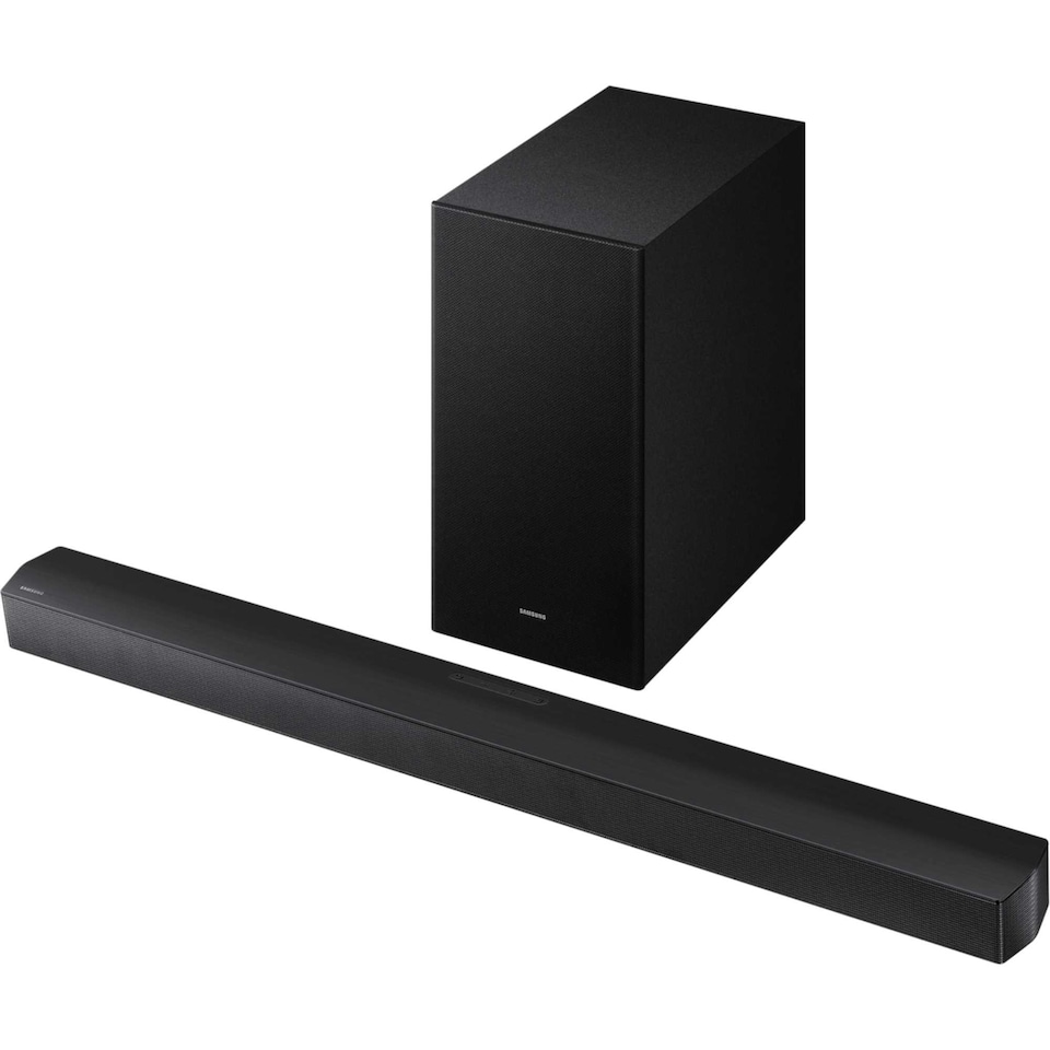 image 1 of Samsung 3.1ch 370W Soundbar with Wireless Subsoofer - Black HWB650F