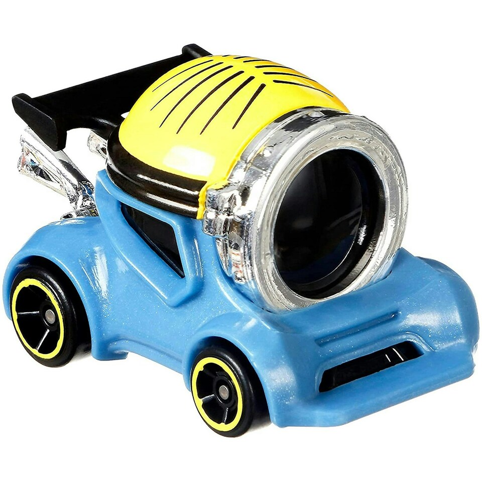 image 1 of Hot Wheels Minions Stuart 1:64 Scale Die-Cast Character Car