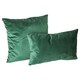 image 4 of Nicola Spring Rectangle Velvet Cushion - 60cm x 40cm - Green Green