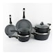 image 3 of 6-PC Forged Aluminium Induction Cookware Set