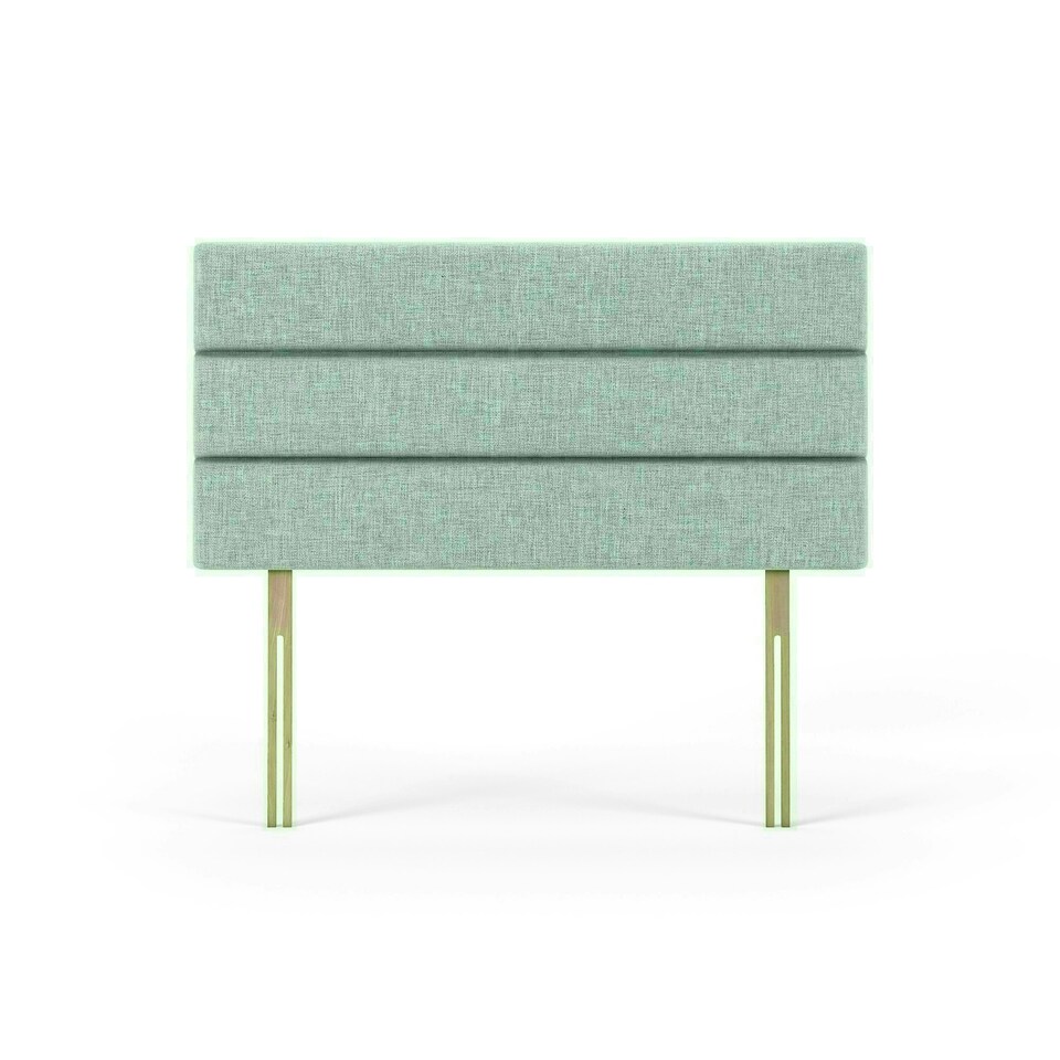 Milan Duckegg Linen Headboard King Size | Multi