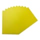 image 1 of Pack of 50 A5 Coloured Card 160gsm Sheets | Yellow | Light Yellow | A5 | 1