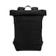 image 1 of Bagbase Simplicity Roll Top 15L Backpack - Black - One Size