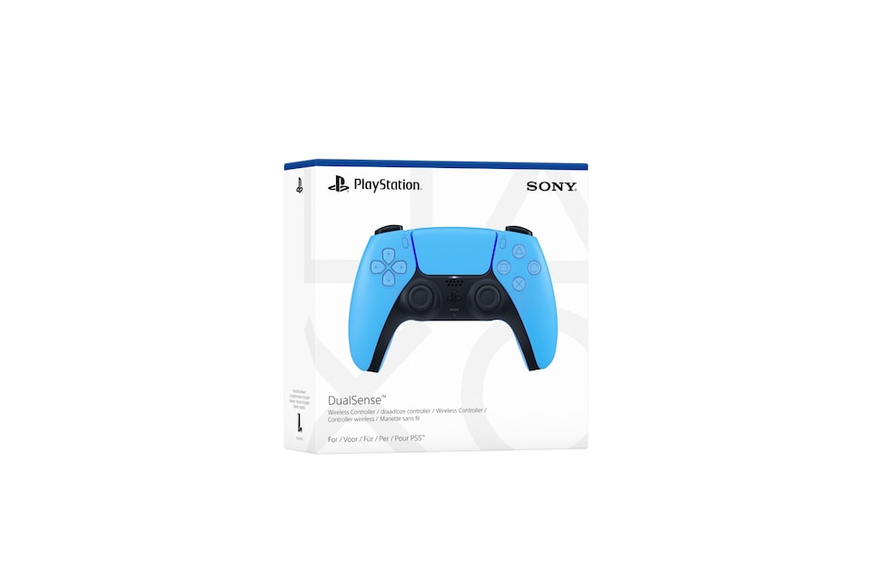 image 1 of Sony DualSense Wireless-Controller - Starlight Blue - PlayStation 5 - 1000040195 - P5AEPJSNY57600 | Blue