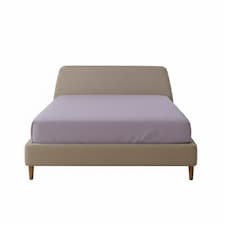 Flannelette Fitted Sheet Extra Deep 40cm Skirt Soft Brushed Cotton | Purple | Lilac | Super King