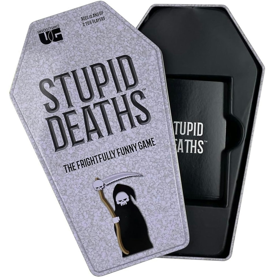 image 1 of Trivia Card Game Stupid Deaths