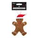 image 1 of Christmas Gingerbread Man Felt Hanging Tree Decoration