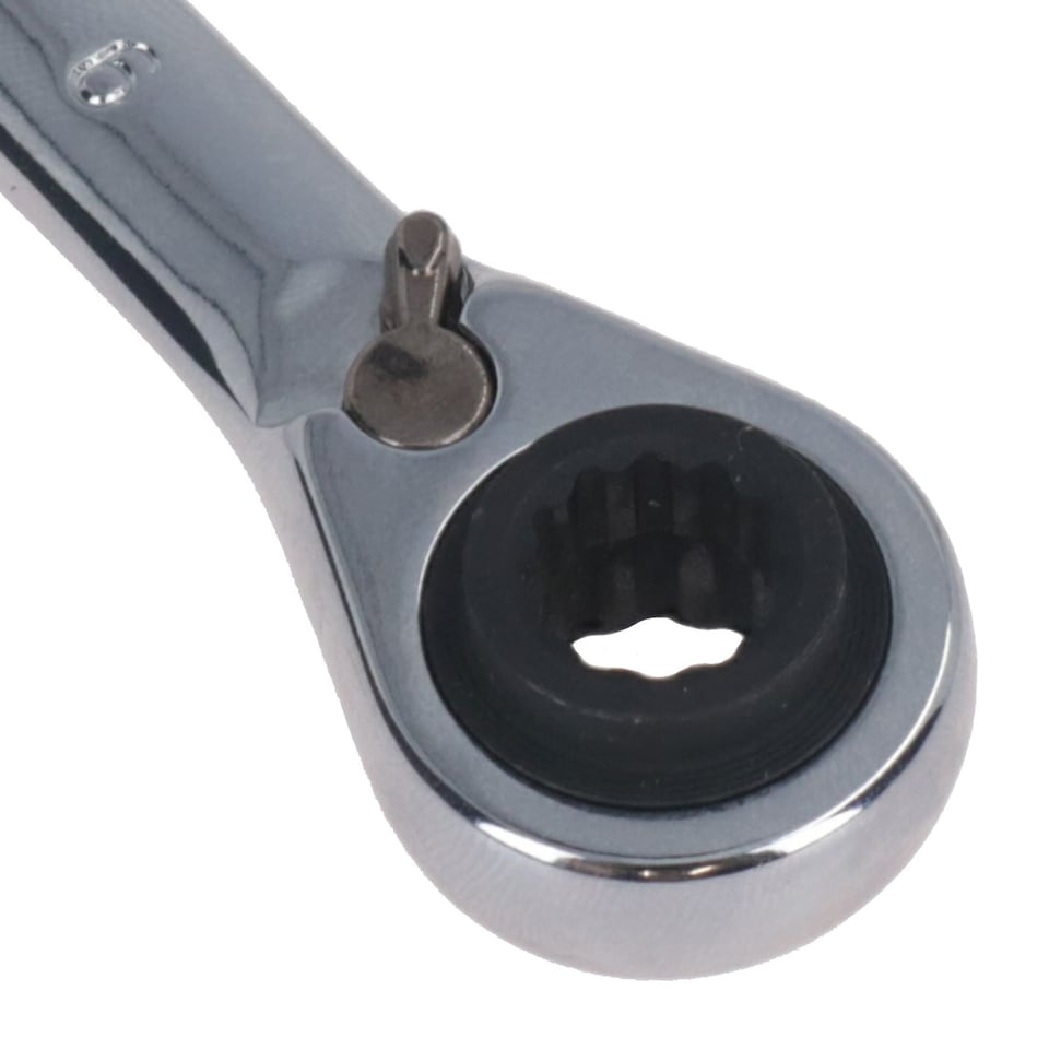 image 1 of 4 in 1 Double Ended Reversible Ratchet Spanner 8mm 9mm 10mm 11mm 72 Teeth