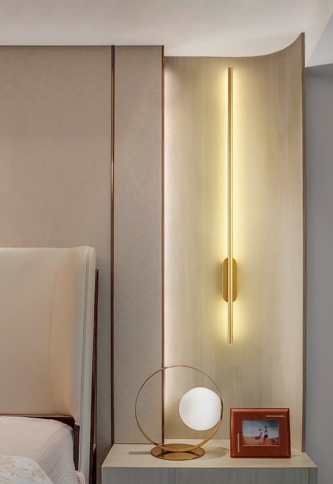 4 Pack Aipsun Modern LED Wall Sconce – Hardwired, Indoor, Warm White, Aluminum Arch Design