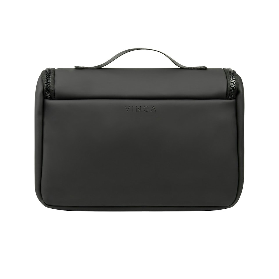 image 1 of Vinga Baltimore Travel Toiletry Bag - Black - One Size | Black
