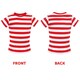 image 5 of Find Me - Top, Hat, Glasses & Stick - Wheres Wally Inspired Costume Red | XL