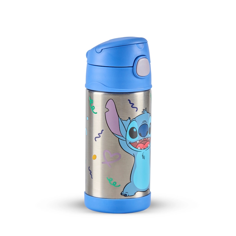 image 1 of Thermos Disney Stitch Funtainer Stainless Steel Bottle 355ml