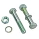 image 4 of M16 (16mm) x 90mm High Tensile Tow Bar Ball Fixing Bolts Washers + Nuts 6 Pack