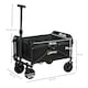 image 5 of Outsunny 41L Festival Trolley, 60kg Heavy Duty Folding Trolley Cart, Black