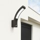 image 7 of CGC PARIS Grey LED Curved Outdoor Wall Light With Motion Sensor Grey