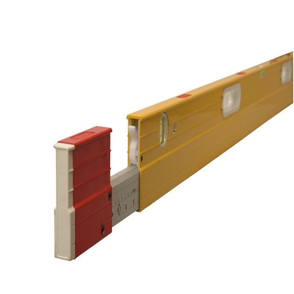 Stabila 106Tm Extending Magnetic Spirit Level 3 Vial 186-318Cm