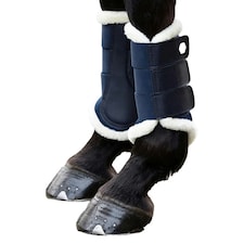 Coldstream Gordon C-Flex Air Flow Horse Brushing Boots - Ink - Cob