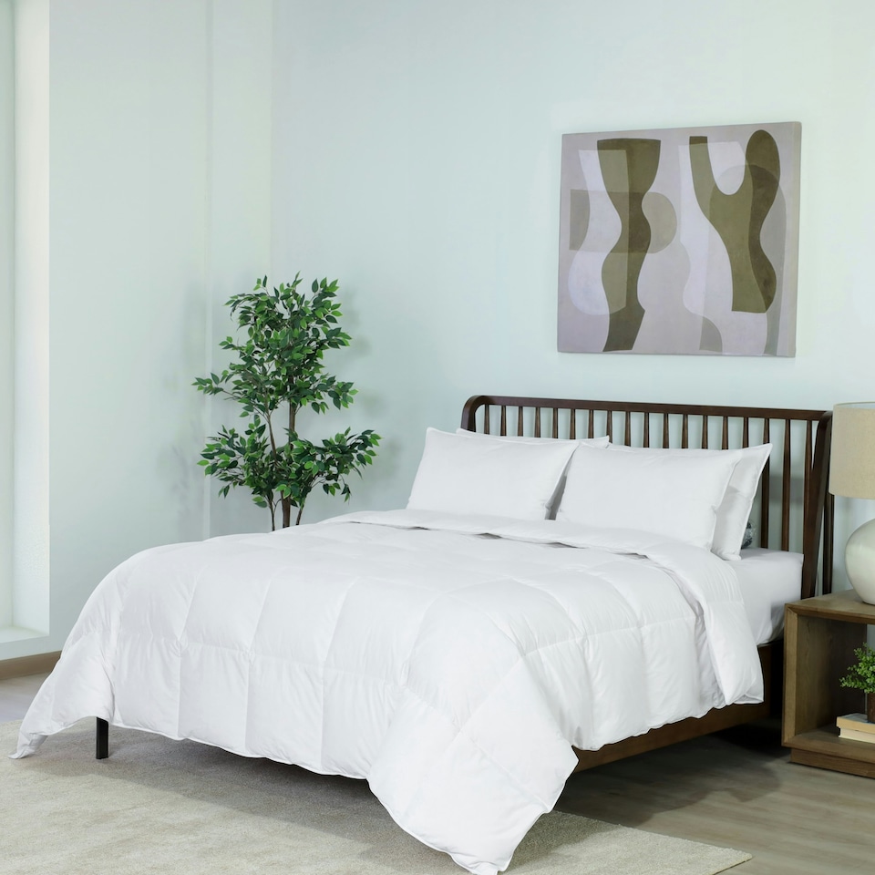 image 1 of Duck Feather & Down Duvet - 10.5 Tog Superking White | White | Super King