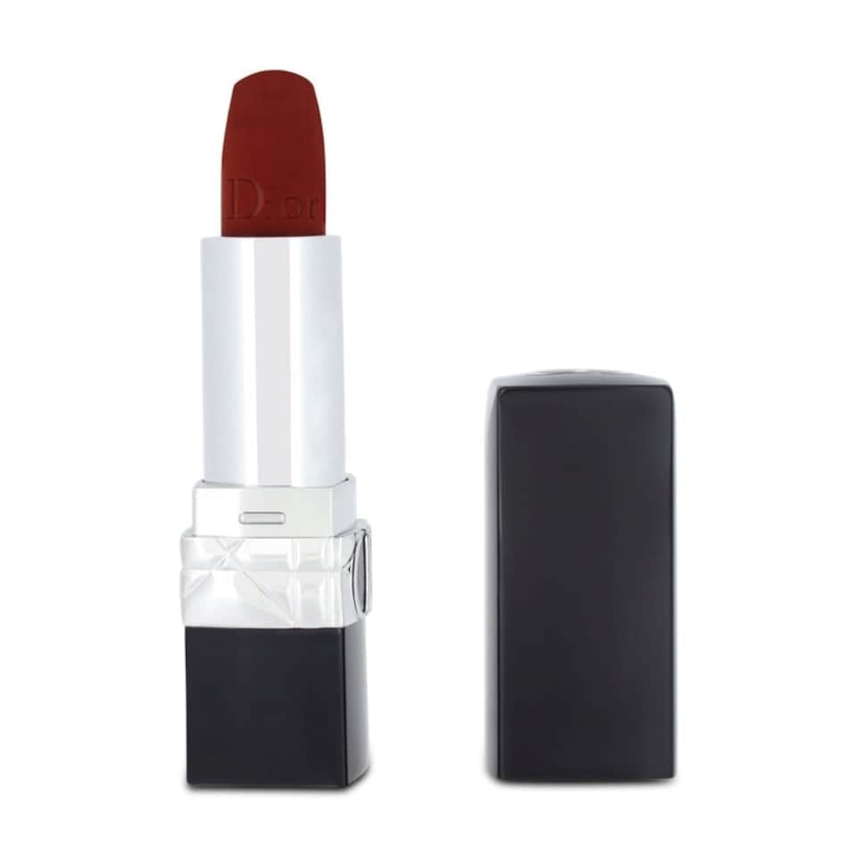 image 1 of Dior Rouge Couture Colour Coral Lipstick 840 Rayonnante Velvet N/A